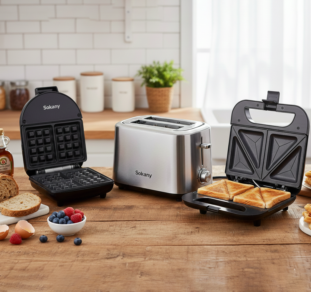 ტოსტერები, ვაფლის აპარატები