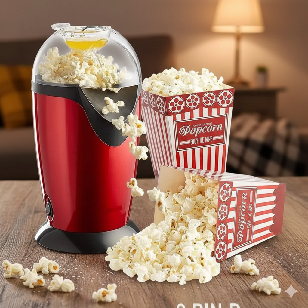 პოპკორნი, ნაყინი